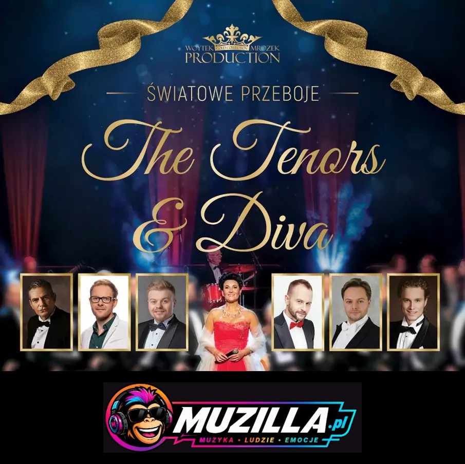 „The Tenors & Diva” – 100 minut raju dla uszu i duszy — Olsztyn — 22 listopada 2026