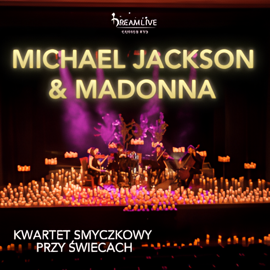 Michael JACKSON & MADONNA: Koncert przy świecach — Kraków — 5 września 2026