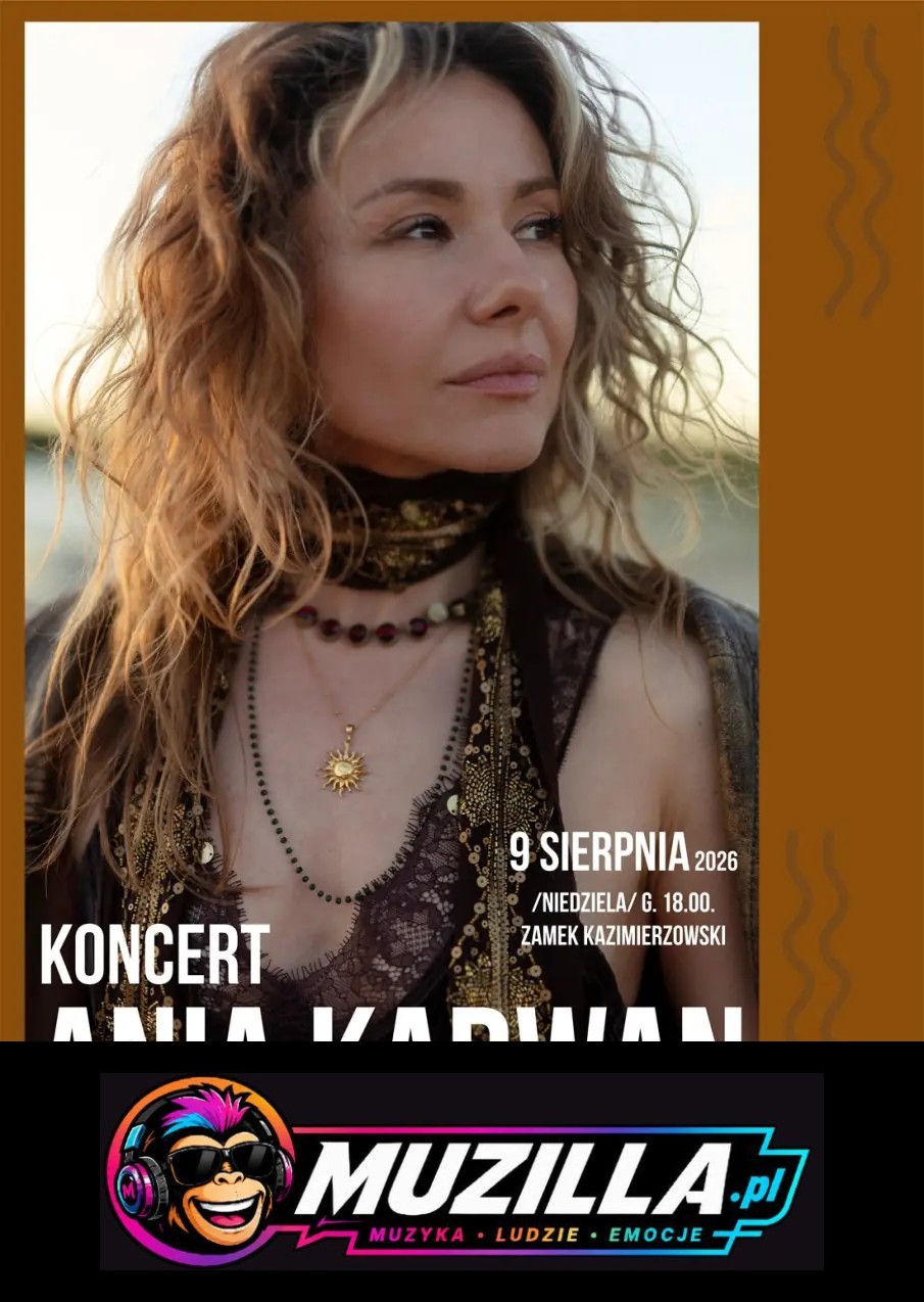 Ania Karwan – koncert w Przemyślu! — Przemyśl — 9 sierpnia 2026