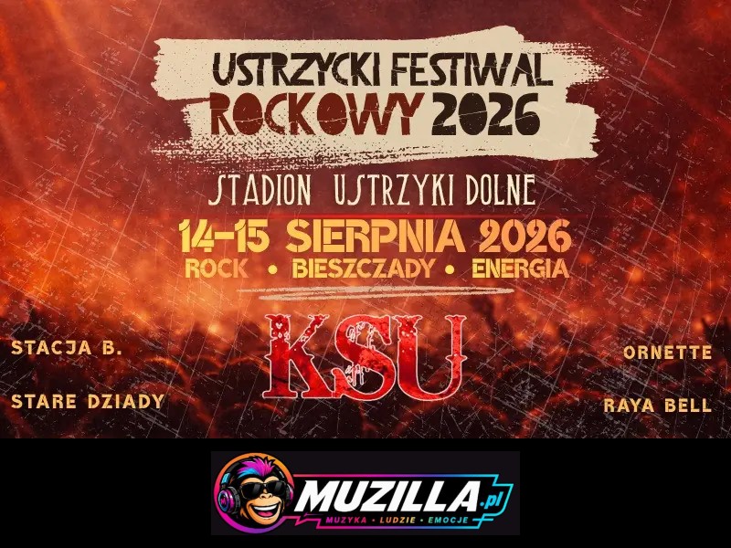 Bieszczady. Rock. Energia. — Ustrzyki Dolne — 13 sierpnia 2026