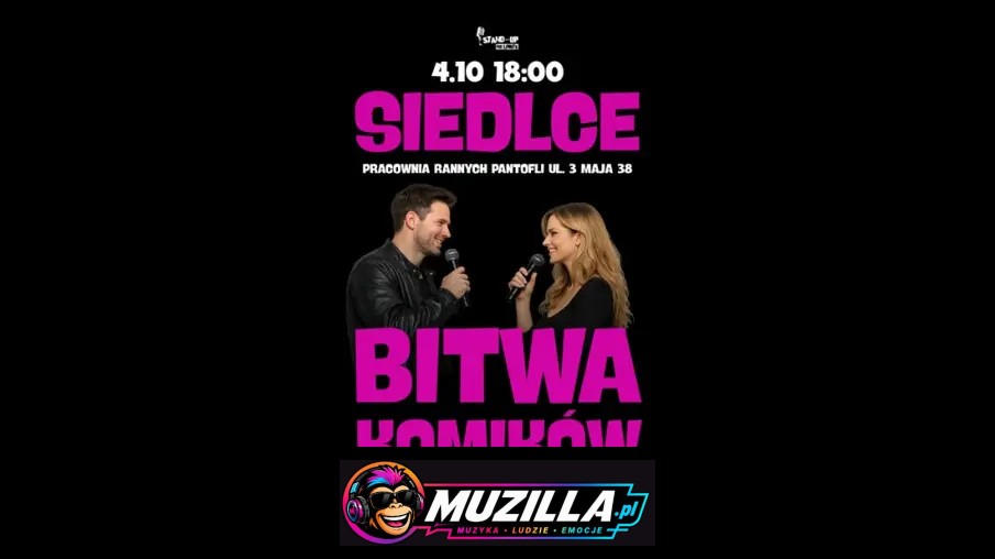 Bitwa Zwycięzców! Ty wybierasz najśmieszniejszego komika! — Siedlce — 4 października 2026