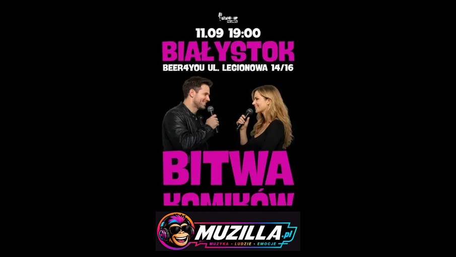Bitwa Zwycięzców! Ty wybierasz najśmieszniejszego komika! — Białystok — 11 września 2026