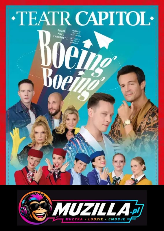 "Boeing Boeing" – komediowa uczta w gwiazdorskiej obsadzie! — Warszawa — 14 listopada 2026
