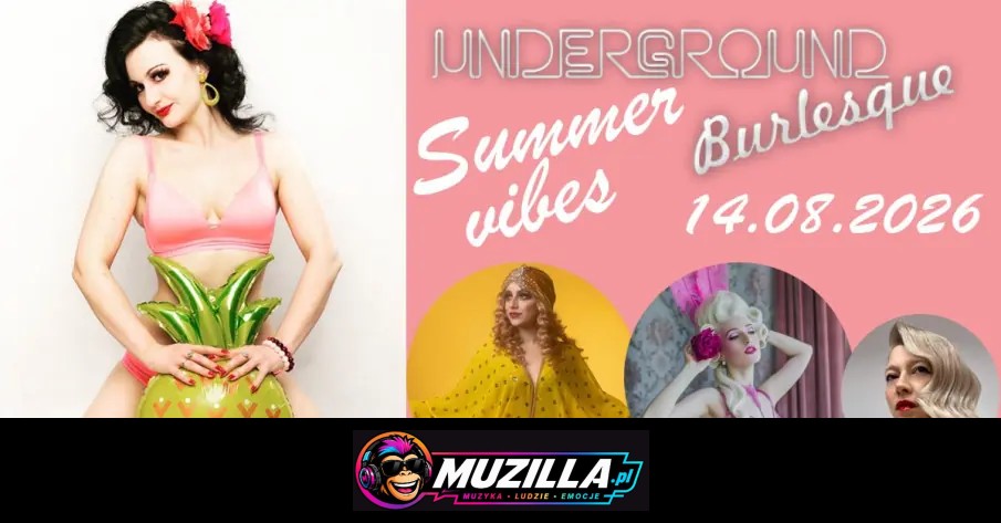 Burleska by Rose de Noir w klubie KIJ — Łódź — 14 sierpnia 2026