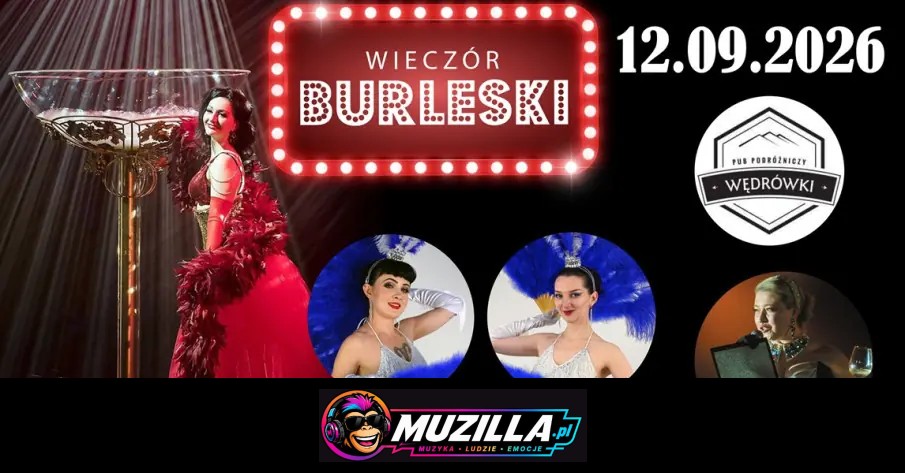 Burleska by Rose de Noir w Klubie Wędrówki — Wrocław — 12 września 2026