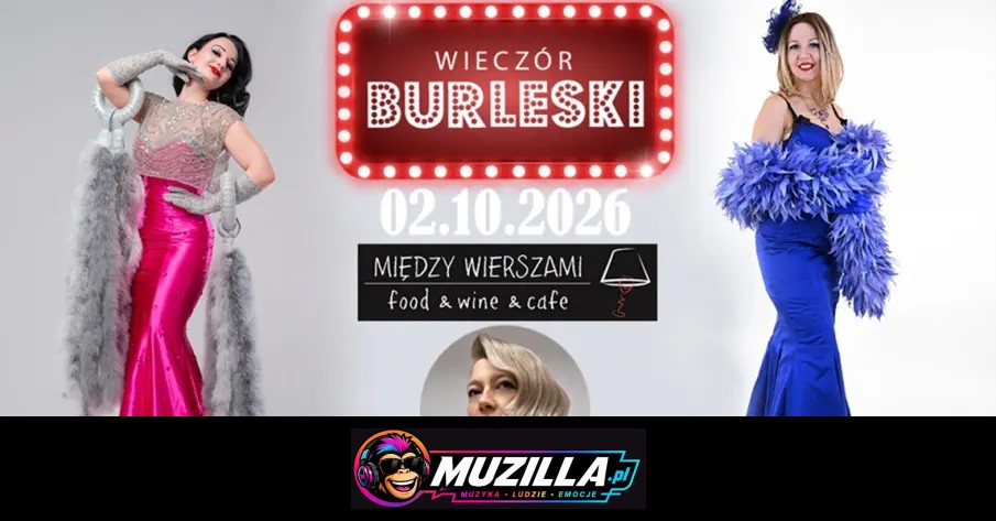 Burleska by Rose de Noir w restauracji Między Wierszami — Ełk — 2 października 2026