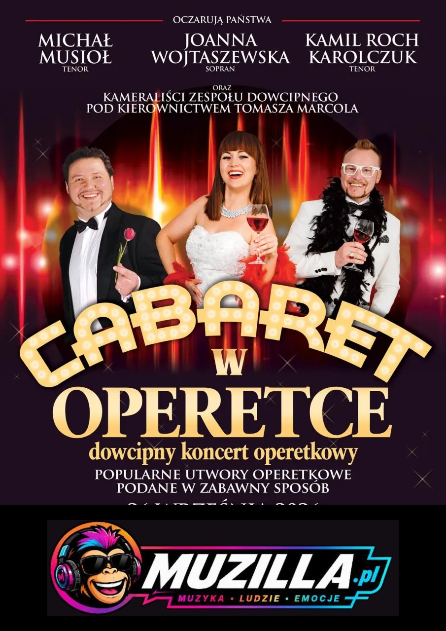 „Cabaret w Operetce” – Operetka, jakiej jeszcze nie było! — Nowy Tomyśl — 26 września 2026