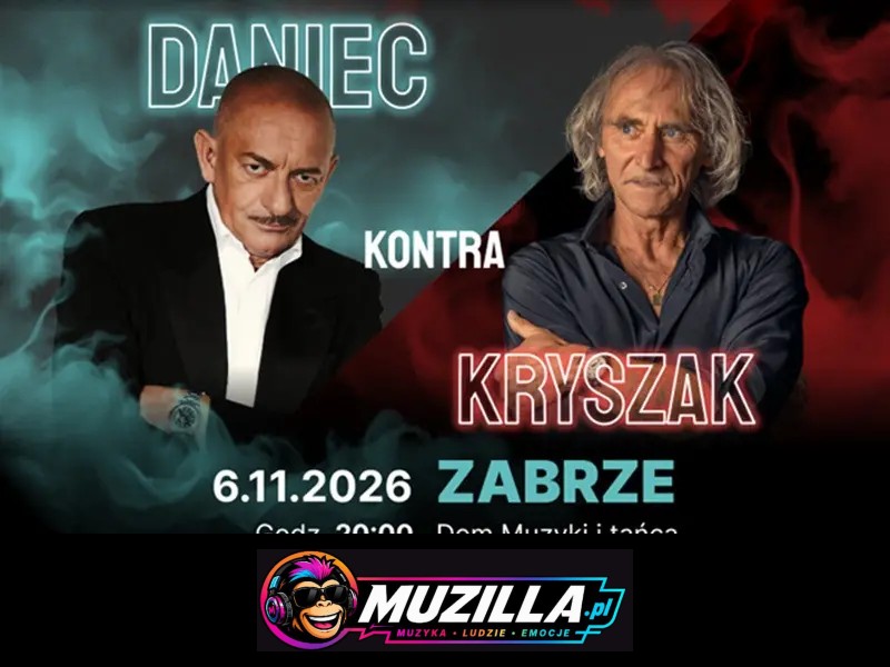 Daniec i Kryszak na jednej scenie – Śląska szychta śmiechu! — Zabrze — 6 listopada 2026