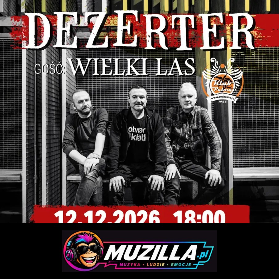 Dezerter | Rzeszów – Pod Palmą — Rzeszów — 12 grudnia 2026