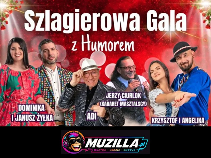 Dominika i Janusz Żyłka, Krzysztof i Angelika, Adi, Jerzy Ciurlok (Kabaret Masztalscy) — Rydułtowy — 28 listopada 2026