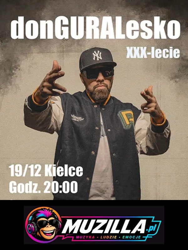 donGURALesko XXX-lecie — Kielce — 19 grudnia 2026