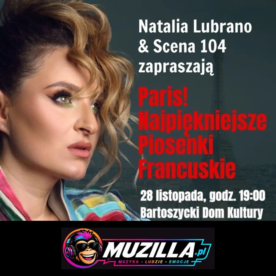 Edith Piaf, Charles Aznavour, Enzo Enzo, Joe Dassin, ZAZ, Claude François i inni — Bartoszyce — 28 listopada 2026