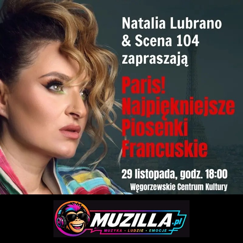 Edith Piaf, Charles Aznavour, Enzo Enzo, Joe Dassin, ZAZ, Claude François i inni — Węgorzewo — 29 listopada 2026