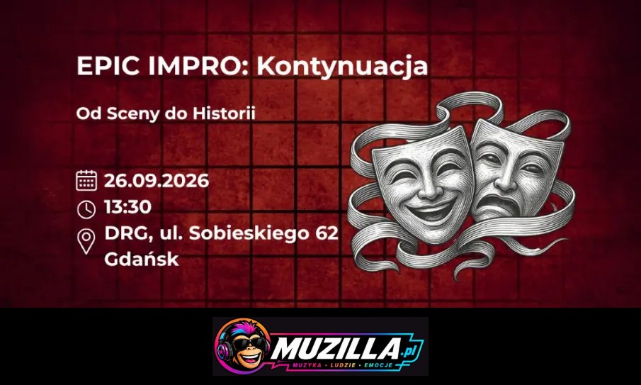 EPIC Impro: Kontynuacja. Od Sceny do Historii — Gdańsk — 26 września 2026