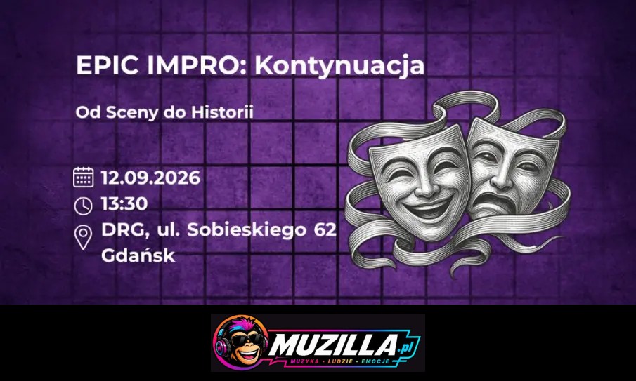 EPIC Impro: Kontynuacja. Od Sceny do Historii — Gdańsk — 12 września 2026