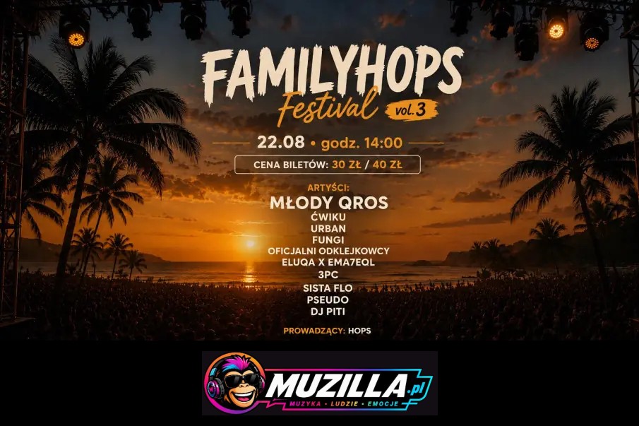 Familyhops Festival vol. 3 — Warszawa — 22 sierpnia 2026