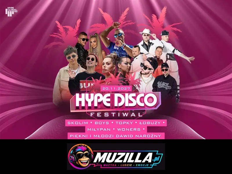 Festiwal muzyki Disco w Trójmieście – Hype Disco Festiwal — Gdańsk — 20 listopada 2027