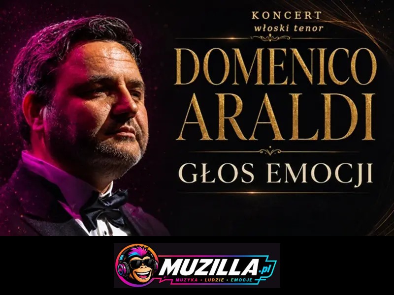 Głos emocji – koncert włoskiego tenora Domenico Araldi — Słubice — 29 listopada 2026