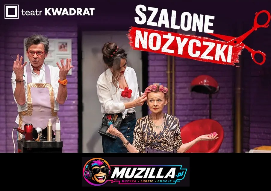 Interaktywna komedia Teatru Kwadrat z humorem ostrym jak brzytwa! — Łódź — 29 listopada 2026