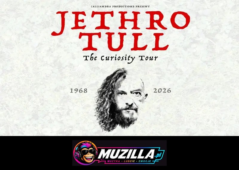 Jethro Tull – „The Curiosity Tour” 2026 już tej jesieni w Polsce! — Poznań — 27 listopada 2026