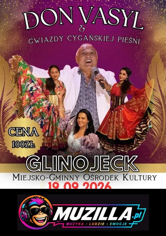 Jubileuszowy koncert z okazji 55-lecia pracy artystycznej — Glinojeck — 19 września 2026