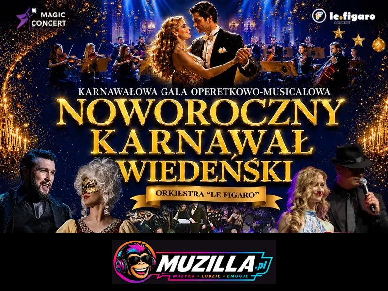 KARNAWAŁOWA GALA OPERETKOWO-MUSICALOWA — Jasionka — 15 stycznia 2027