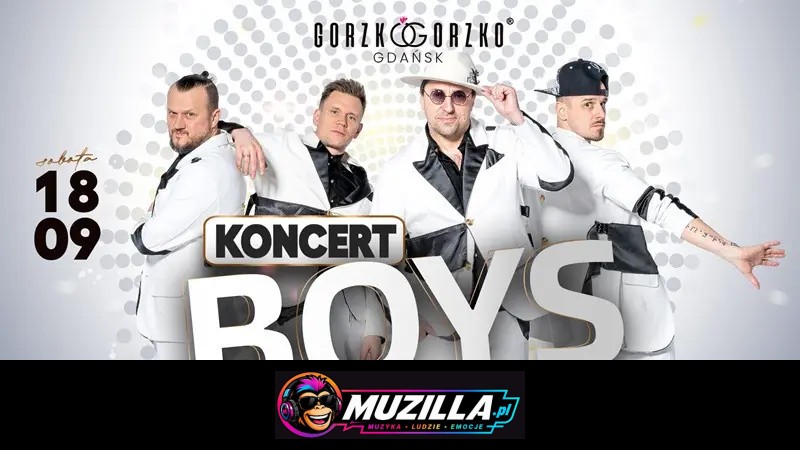 Koncert Boys — Gdańsk — 18 września 2026