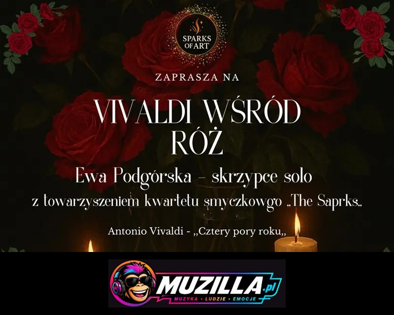 Koncert „Cztery pory roku” Antonio Vivaldiego wśród róż — Rybnik — 26 września 2026