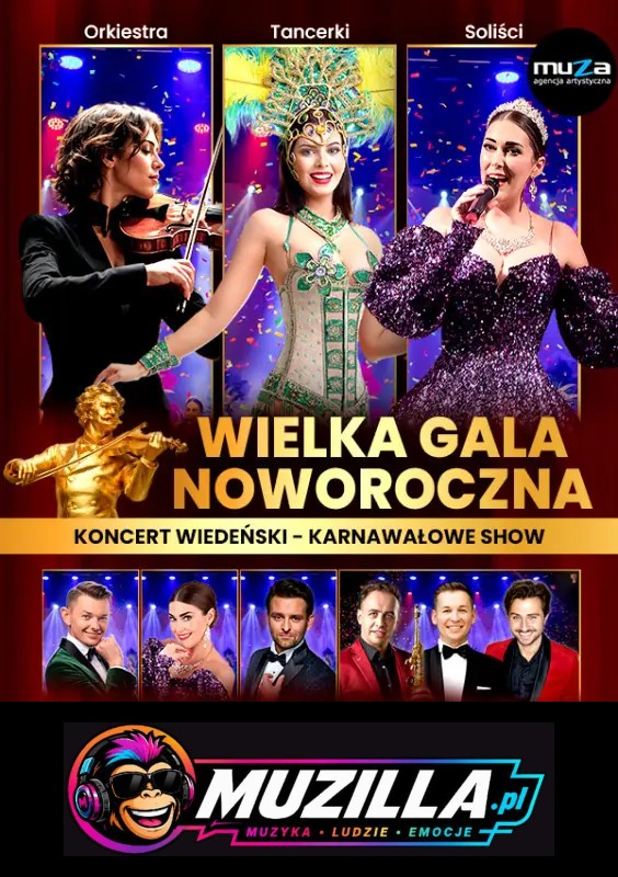 Koncert Wiedeński – Karnawałowe Show – Jedyne Takie w Polsce! — Bolesławiec — 14 stycznia 2027