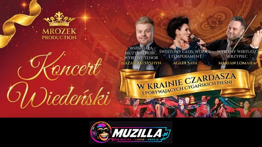 Koncert Wiedeński „W Krainie Czardasza” i Porywających Cygańskich Pieśni – Część 2 — Łódź — 15 listopada 2026