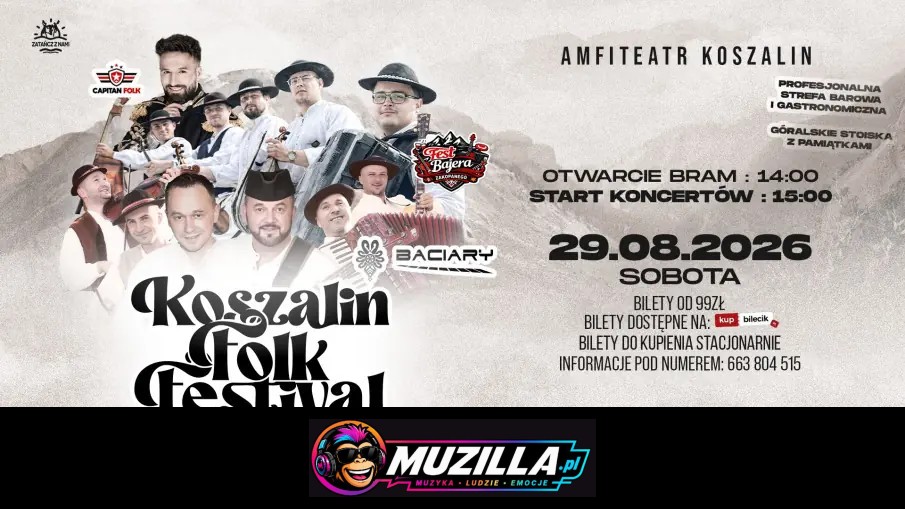 Koszalin Folk Festival — Koszalin — 29 sierpnia 2026