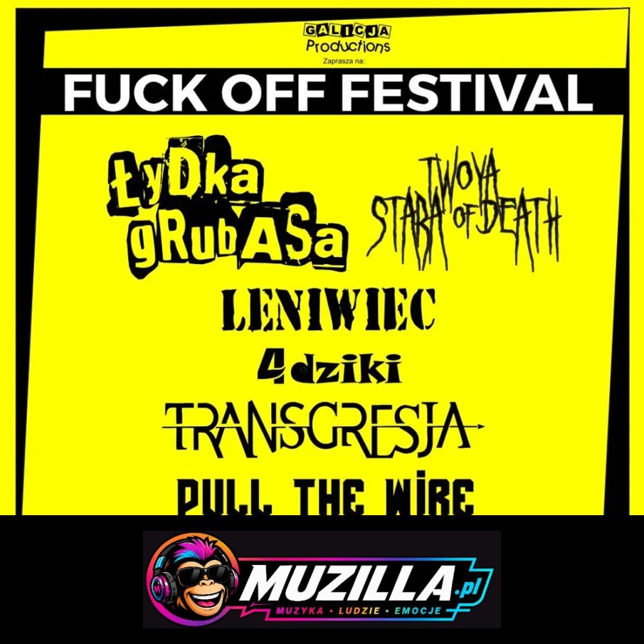 Łydka Grubasa, Pull The Wire, Twoyastara Of Death, Transgresja, 4 Dziki, Leniwiec — Gdańsk — 7 listopada 2026