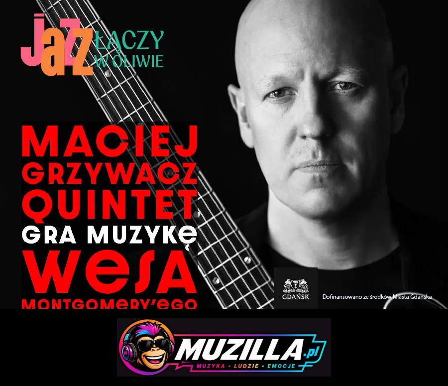 Maciej Grzywacz Quintet gra muzykę Wesa Montgomery’ego — Gdańsk — 11 września 2026