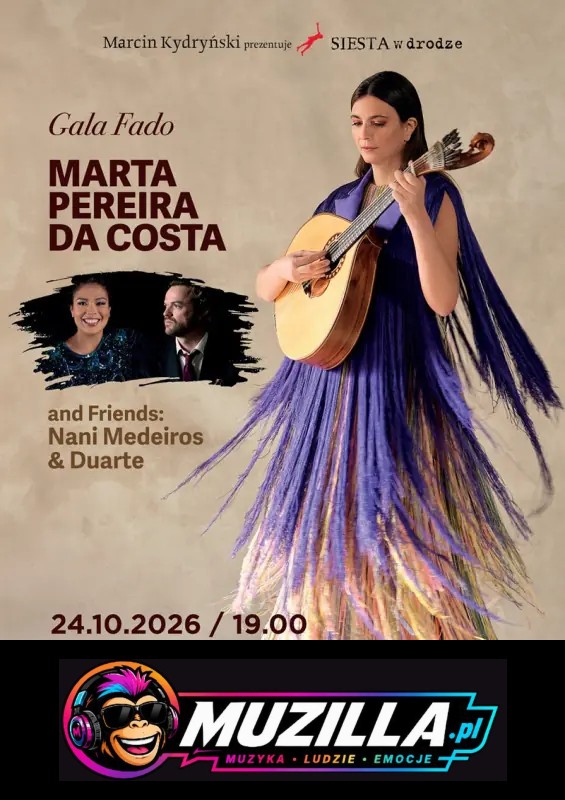Marta Pereira da Costa and Friends: Nani Medeiros & Duarte — Piła — 24 października 2026
