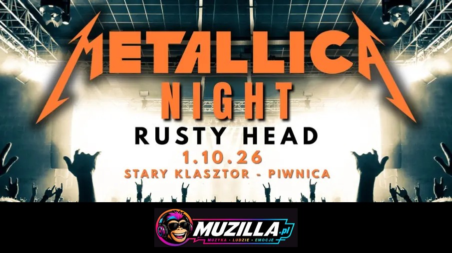METALLICA NIGHT w Starym Klasztorze! — Wrocław — 1 października 2026