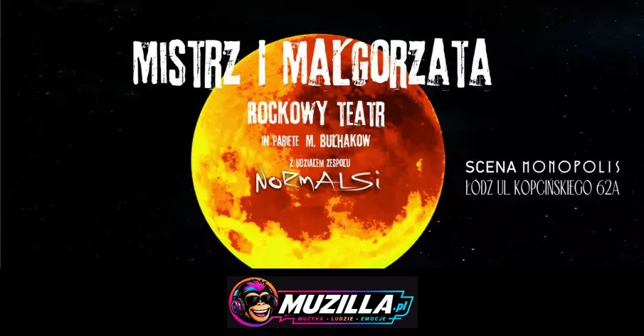 Mistrz i Małgorzata Rockowy Teatr — Łódź — 15 listopada 2026