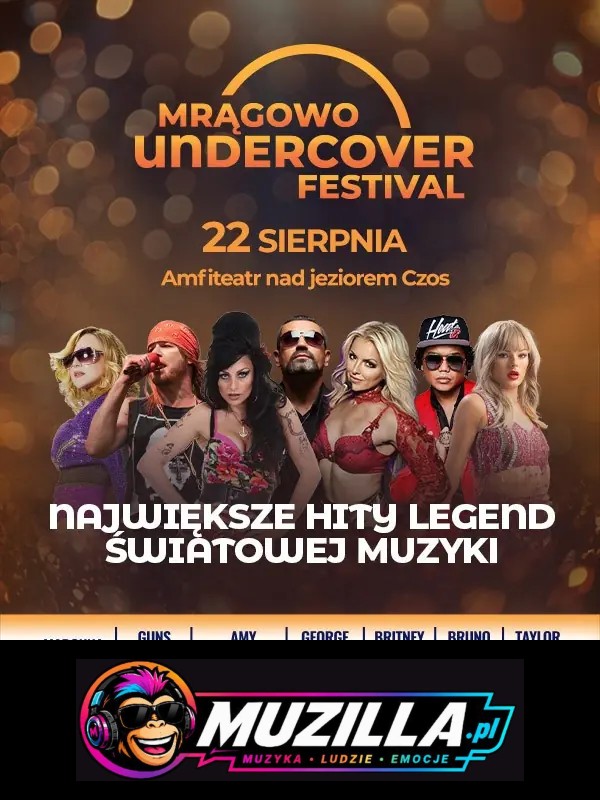 Mrągowo Undercover Festival’26 — Mrągowo — 22 sierpnia 2026