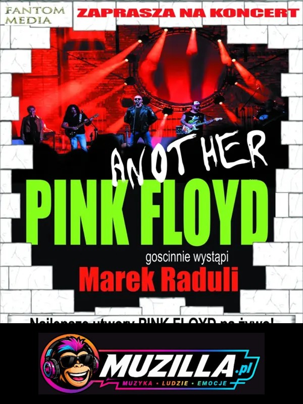 Największe przeboje Pink Floyd na żywo – Koncert Another Pink Floyd i Marek Raduli — Opole — 3 kwietnia 2027
