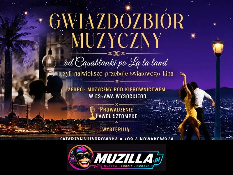 Od Casablanki po La la land / PREMIERA! — Kraków — 23 listopada 2026
