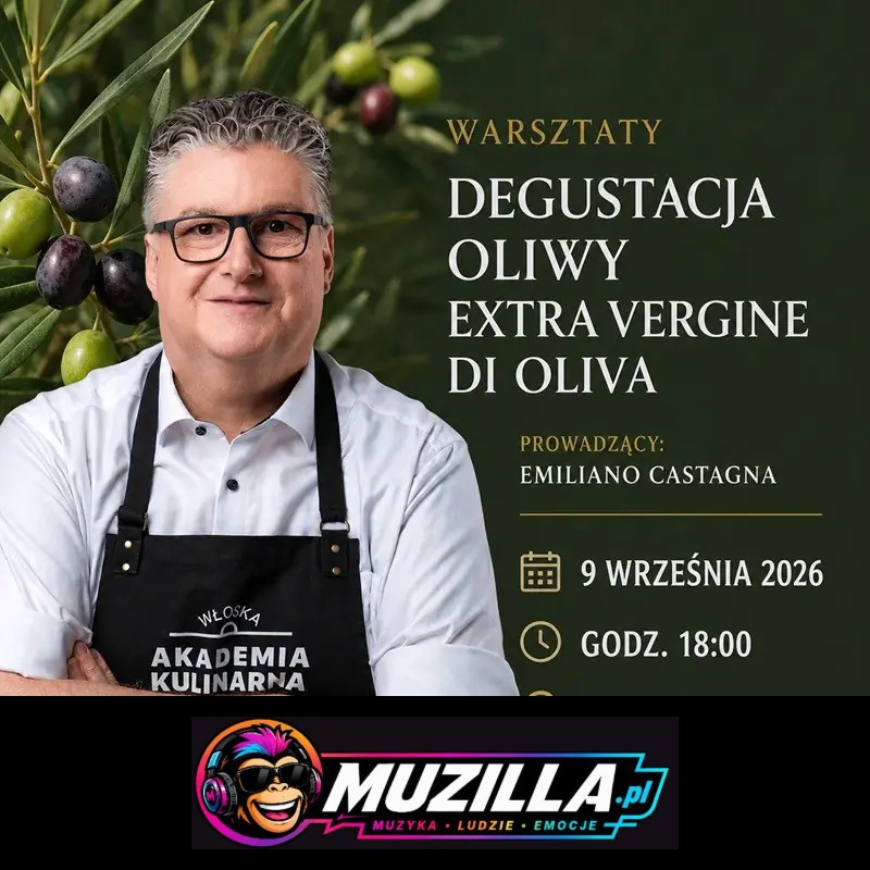 Odkryj Sekrety Oliwy Extra Vergine: Warsztaty Sensoryczne i Degustacja z Emiliano Castagna — Warszawa — 9 września 2026