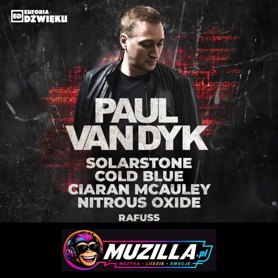 Paul Van Dyk, Solarstone, Cold Blue, Ciaran Mcauley, Nitrous Oxide, Rafuss — Wrocław — 5 września 2026