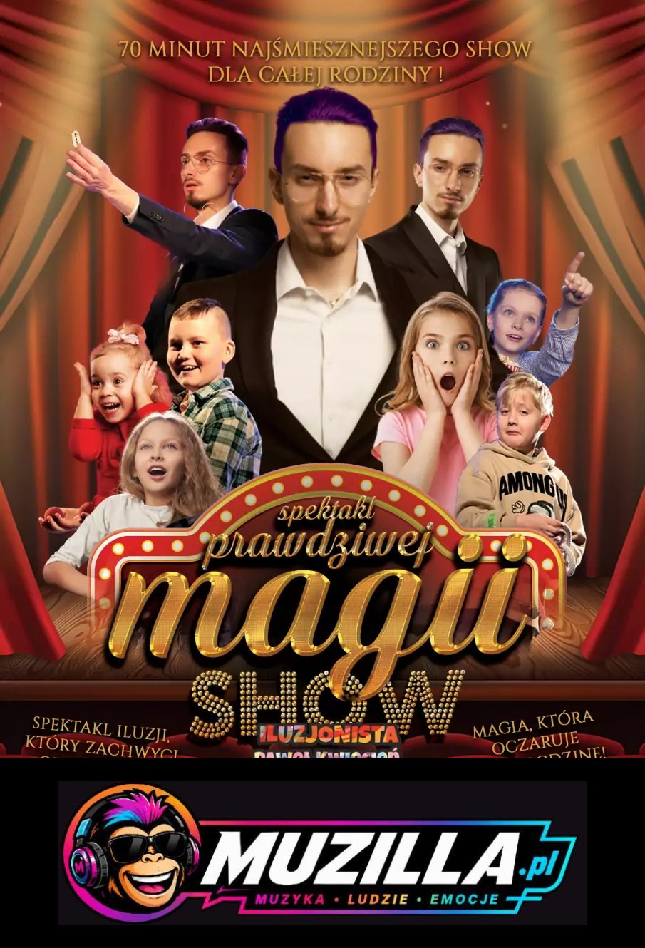 Prawdziwa Magia – Familijny Spektakl Iluzji — Dąbrowa Tarnowska — 20 września 2026