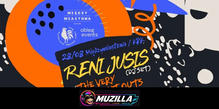 Reni Jusis (DJ set) x The Very Polish Cut Outs — Kraków — 28 sierpnia 2026