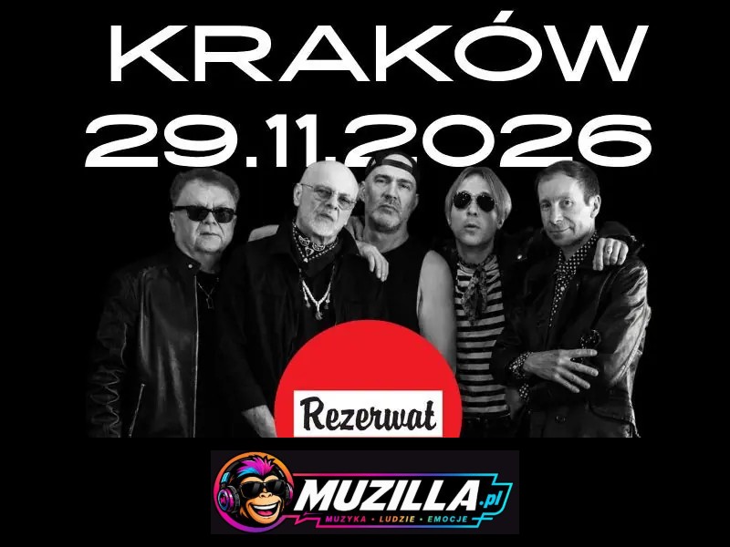 Rezerwat wraca na scenę — Kraków — 29 listopada 2026