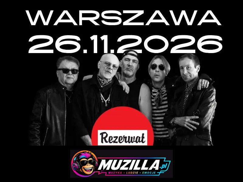 Rezerwat wraca na scenę — Warszawa — 26 listopada 2026