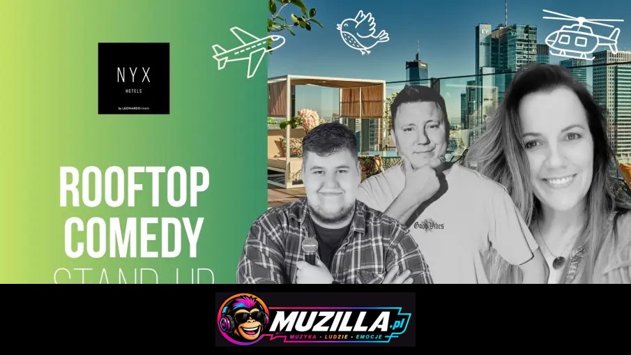 ROOFTOP COMEDY – Stand-up nad dachami Warszawy — Warszawa — 16 sierpnia 2026