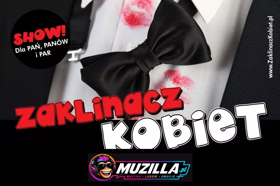 Spektakl Zaklinacz Kobiet — Warszawa — 14 listopada 2026