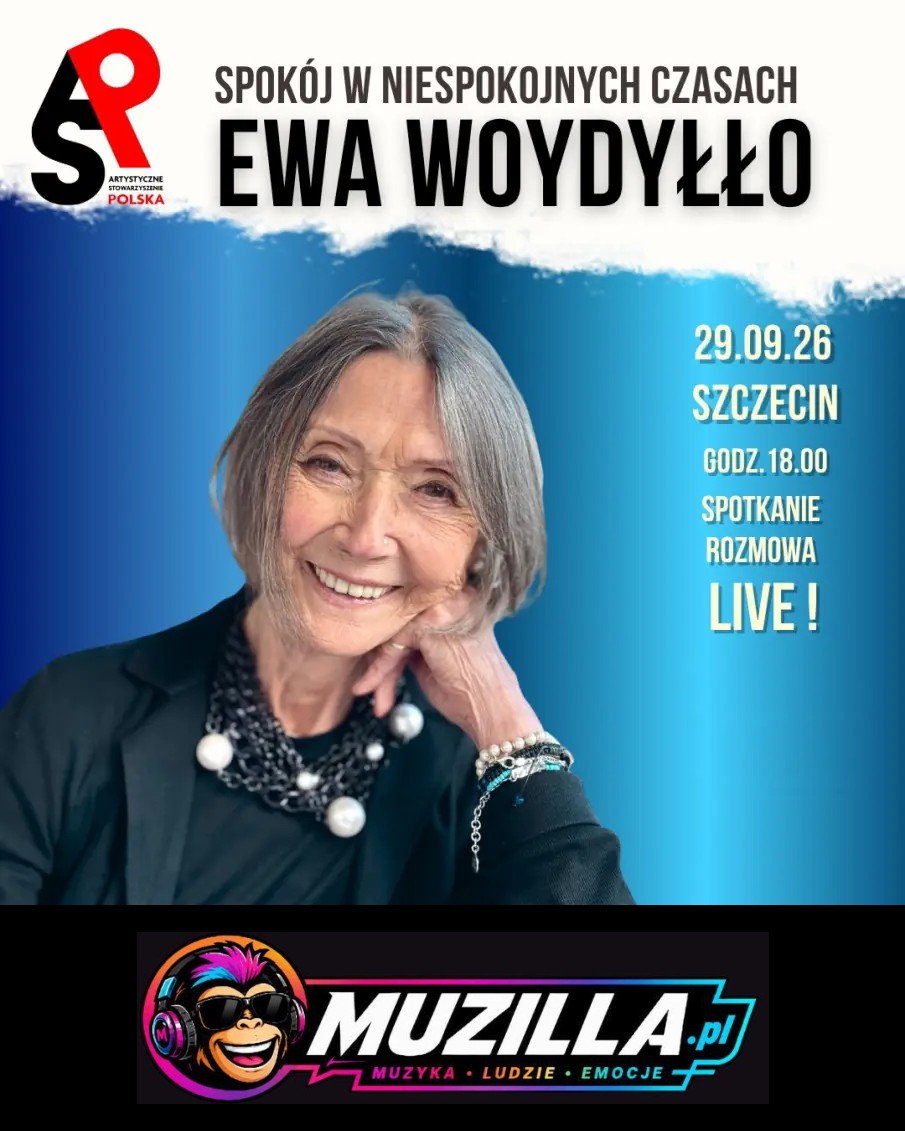 „Spokój w niespokojnych czasach” – spotkanie autorskie z dr Ewą Woydyłło — Szczecin — 29 września 2026