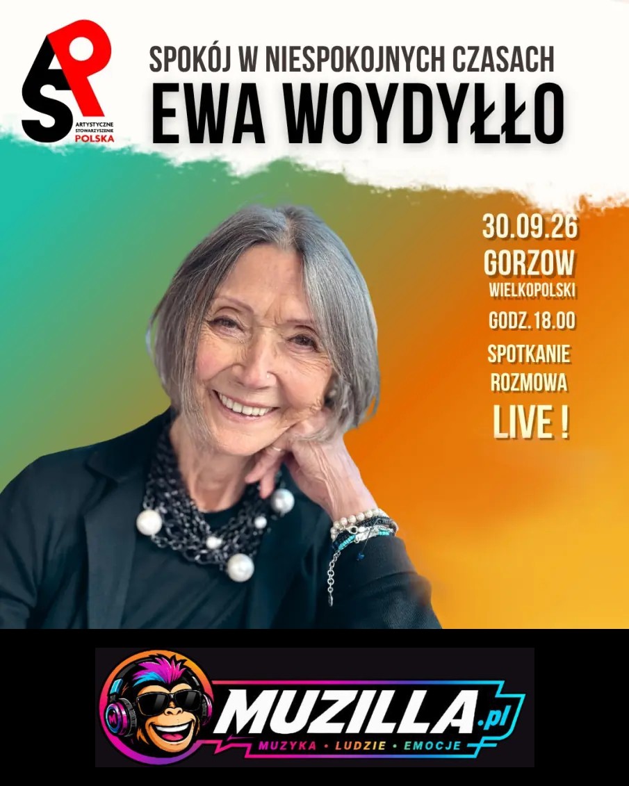 „Spokój w niespokojnych czasach” – spotkanie autorskie z dr Ewą Woydyłło — Gorzów Wielkopolski — 30 września 2026