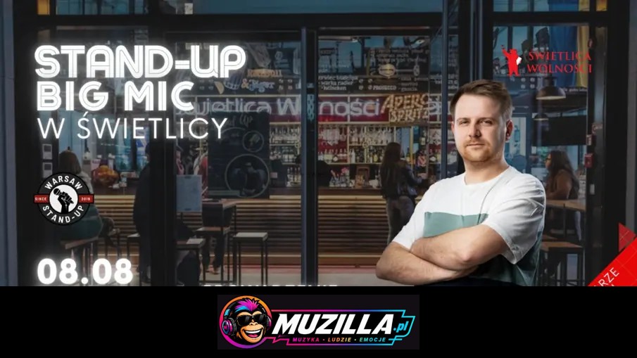 Stand-up Big Mic – Warsaw Stand-up x Adam Sobaniec — Warszawa — 8 sierpnia 2026
